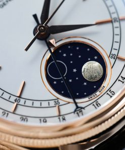 Đồng hồ Rolex Cellini Moonphase 50535 chế tác vỏ bọc vàng thật dây da 39mm (2)