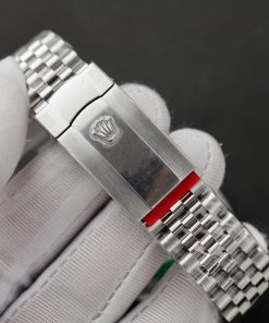 Đồng hồ Rolex DateJust chế tác mặt thiện thạch cọc số đính moissanite 36mm (2)