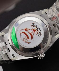 Đồng hồ Rolex DateJust chế tác mặt thiện thạch cọc số đính moissanite 36mm (2)