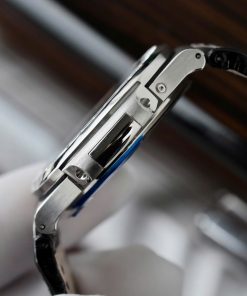 Đồng hồ nam Patek Philippe Nautilus 5724 Replica 11 đính moissanite baguette HongKong 40mm (2)